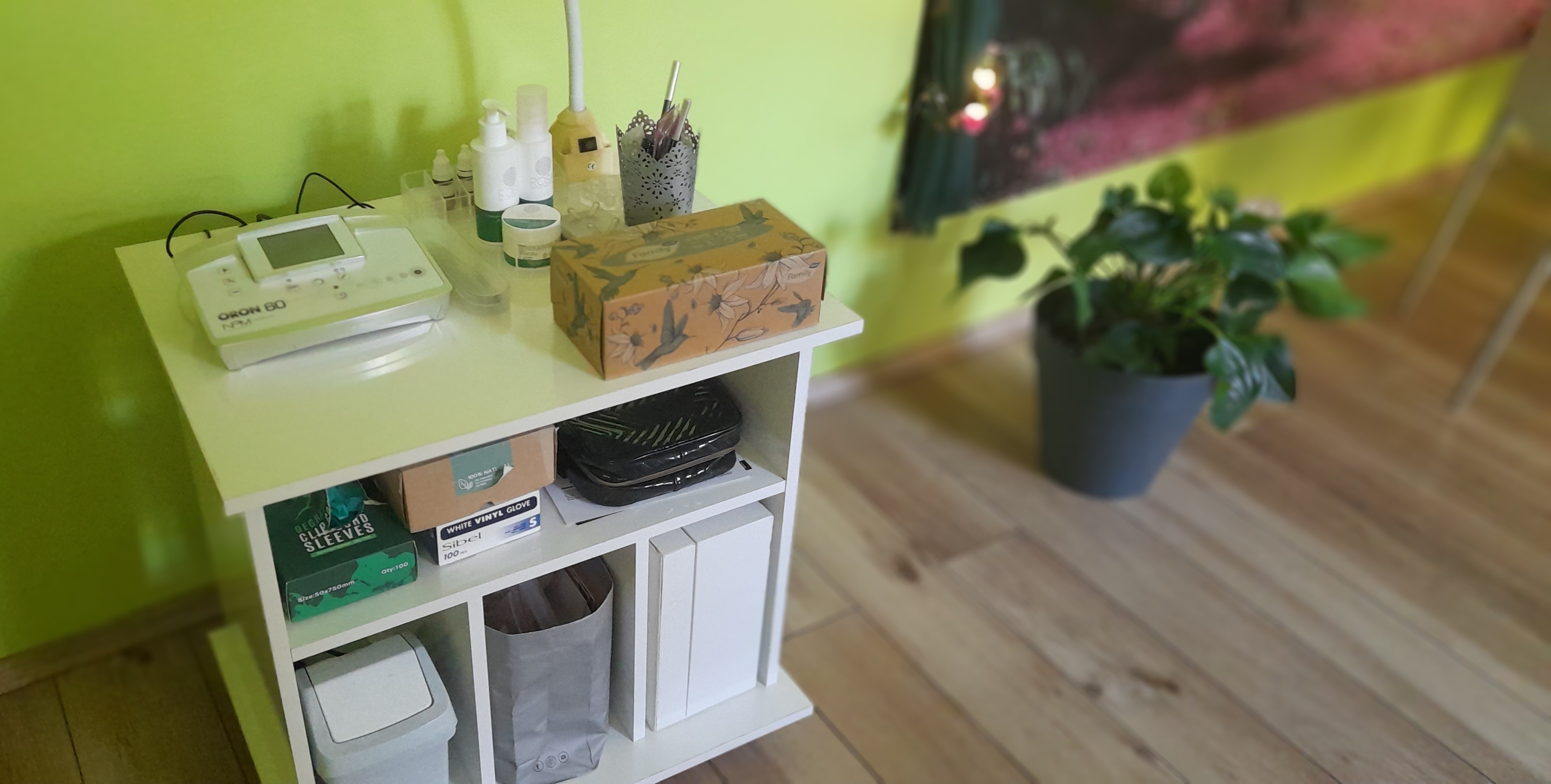 Cosmetic treatment area